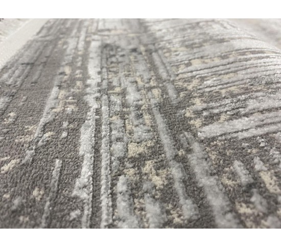 Акриловый ковер MAGNEFIC 23119 , GREY - высокое качество по лучшей цене в Украине изображение 5.