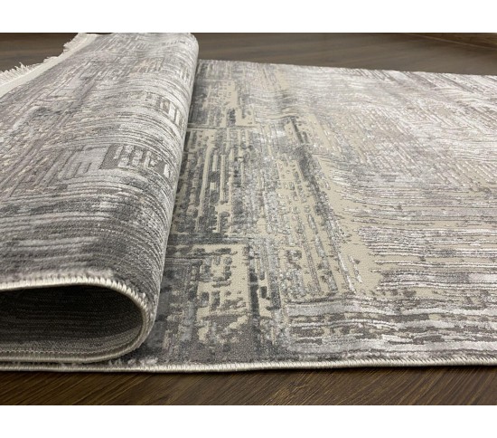 Акриловый ковер MAGNEFIC 23119 , GREY - высокое качество по лучшей цене в Украине изображение 4.