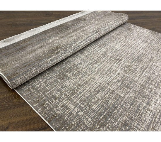 Акриловий килим MAGNEFIC 25080 , VIZON GREY - Висока якість за найкращою ціною в Україні зображення 6.