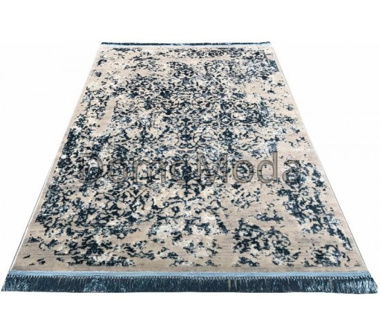 Акриловый ковер Manyas P0918 C.Ivory-Blue - высокое качество по лучшей цене в Украине