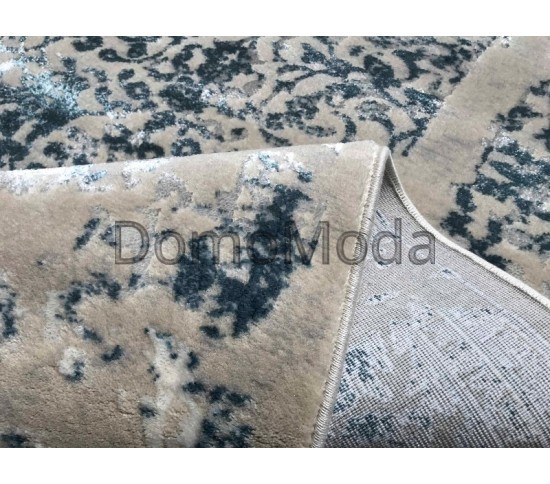 Акриловый ковер Manyas P0918 C.Ivory-Blue - высокое качество по лучшей цене в Украине изображение 3.