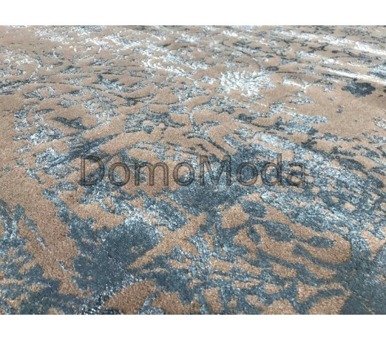 Акриловий килим Manyas P0920 D.Beige-Blue - Висока якість за найкращою ціною в Україні зображення 3.