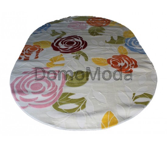 Акриловий килим Monaco 0049A krem-kirmizi - Висока якість за найкращою ціною в Україні