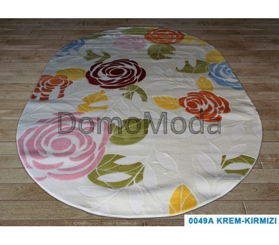 Акриловий килим Monaco 0049A krem-kirmizi - Висока якість за найкращою ціною в Україні зображення 2.