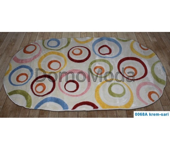 Акриловий килим Monaco 0068A krem-sari - Висока якість за найкращою ціною в Україні зображення 2.