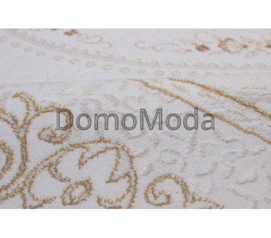 Акриловий килим Myras 8605c cream-cream - Висока якість за найкращою ціною в Україні зображення 3.