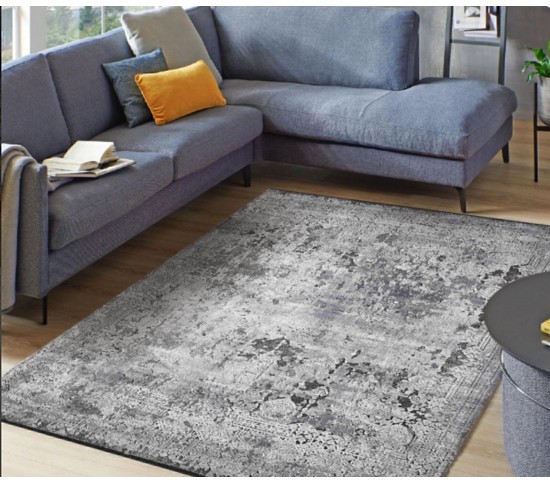 Акриловый ковер NERO NO00A , GREY - высокое качество по лучшей цене в Украине изображение 5.