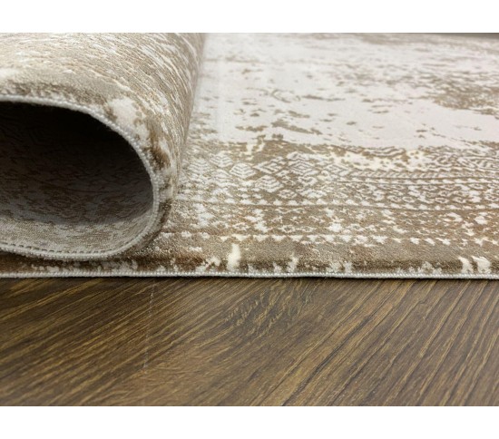 Акриловий килим NERO NO00I , BEIGE - Висока якість за найкращою ціною в Україні зображення 3.