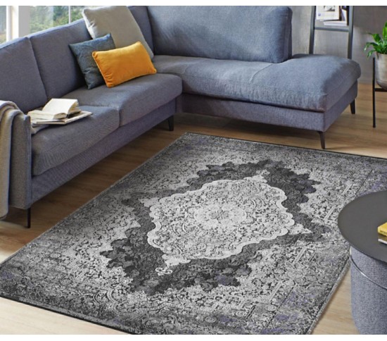 Акриловый ковер NERO NO01B , GREY ANTHRACITE - высокое качество по лучшей цене в Украине изображение 11.