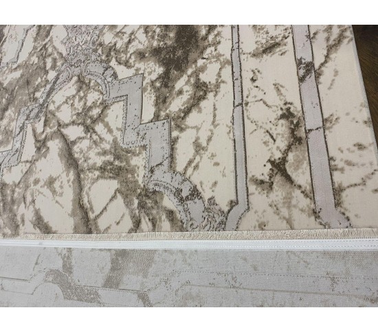 Акриловый ковер NERO NO11D BEIGE - высокое качество по лучшей цене в Украине изображение 4.