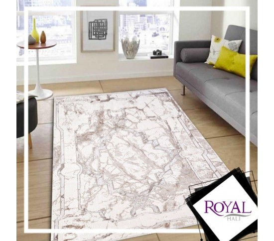 Акриловый ковер NERO NO11D BEIGE - высокое качество по лучшей цене в Украине изображение 8.