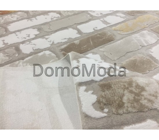 Акриловий ковер Nessa P848A BEIGE - Висока якість за найкращою ціною в Україні зображення 2.