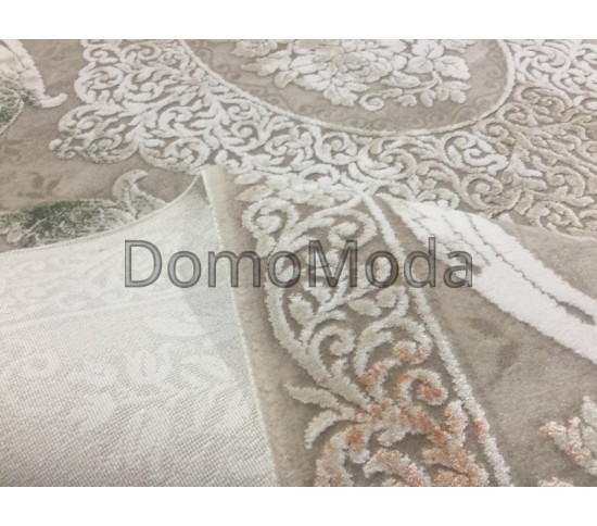 Акриловий ковер Nessa R125A BEIGE - Висока якість за найкращою ціною в Україні зображення 3.