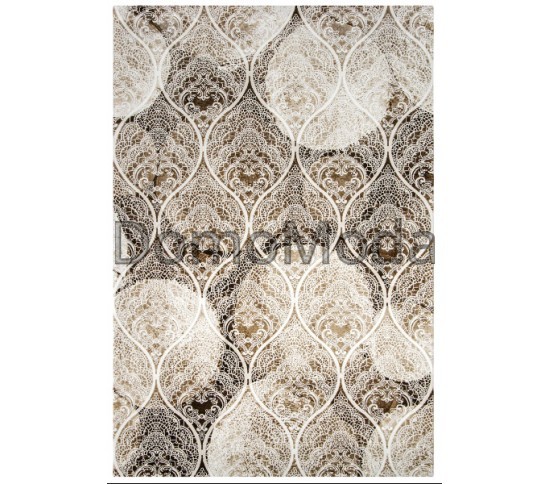 Акриловий килим Nirvana (Нирвана) 3128A BROWN / BEIGE - Висока якість за найкращою ціною в Україні