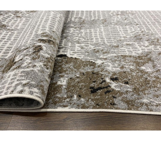 Акриловий килим OPTIMA  23209A , GREY - Висока якість за найкращою ціною в Україні зображення 2.