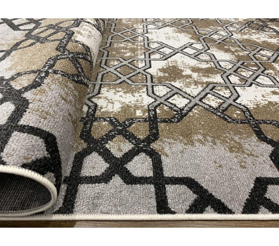 Акриловий килим OPTIMA  23441C , GREY - Висока якість за найкращою ціною в Україні зображення 5.