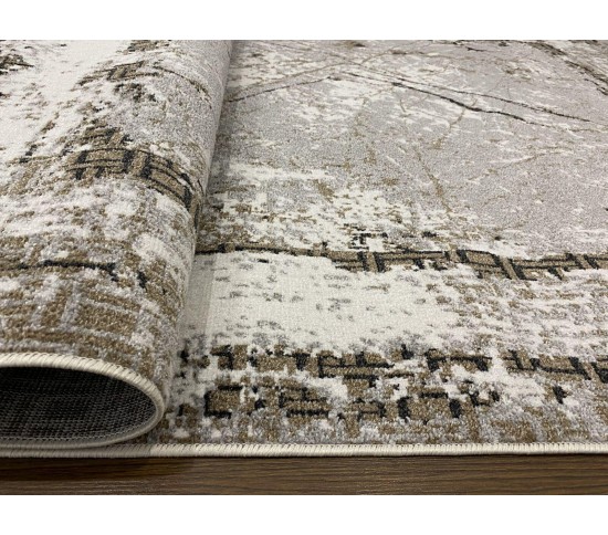 Акриловий килим OPTIMA  23448B , GREY - Висока якість за найкращою ціною в Україні зображення 3.