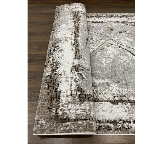 Акриловий килим OPTIMA  23448B , GREY - Висока якість за найкращою ціною в Україні зображення 2.