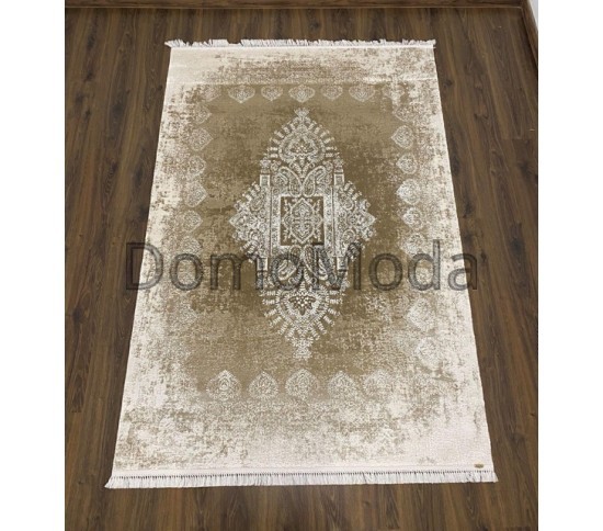 Акриловий килим OTANTIK E015B , BROWN CREAM - Висока якість за найкращою ціною в Україні