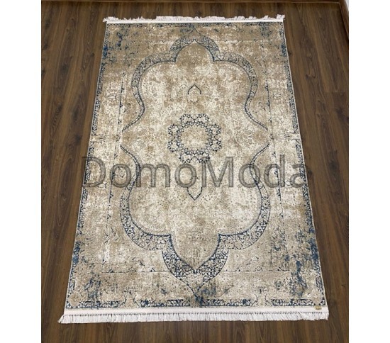 Акриловий килим OTANTIK E017B , BLUE BEIGE - Висока якість за найкращою ціною в Україні