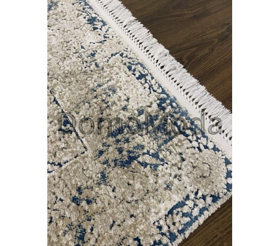 Акриловий килим OTANTIK E017B , BLUE BEIGE - Висока якість за найкращою ціною в Україні зображення 4.
