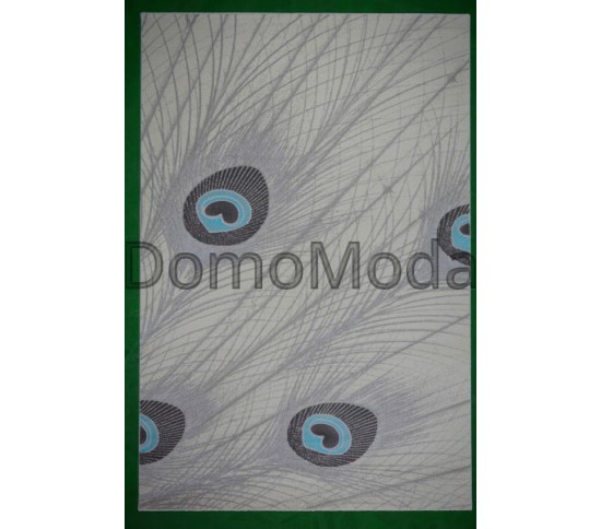 Акриловий килим Paris 0052 cream-turquise - Висока якість за найкращою ціною в Україні