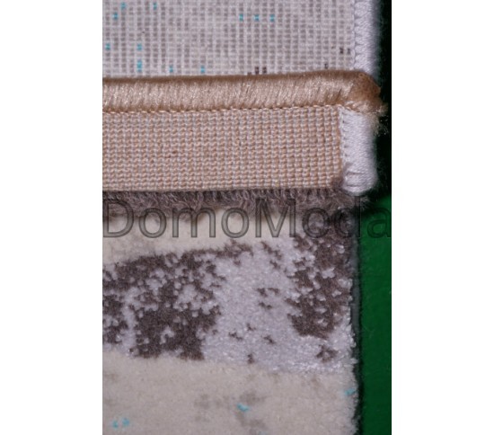 Акриловий килим Paris 0244 cream-turquise - Висока якість за найкращою ціною в Україні зображення 4.