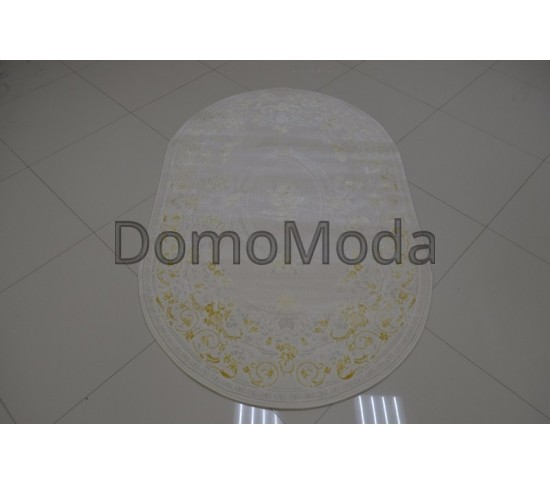 Акриловий килим Premium 1658T yellow-cream - Висока якість за найкращою ціною в Україні