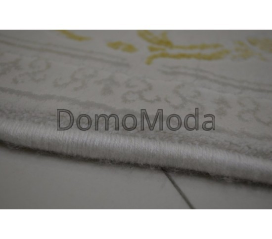 Акриловий килим Premium 1658T yellow-cream - Висока якість за найкращою ціною в Україні зображення 7.