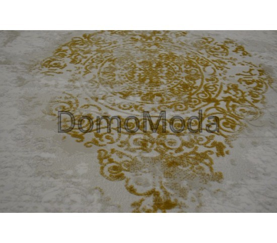Акриловий килим Retro 8318T beige-gold - Висока якість за найкращою ціною в Україні зображення 4.