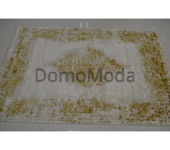 Акриловий килим Retro 8318T beige-gold - Висока якість за найкращою ціною в Україні зображення 5.