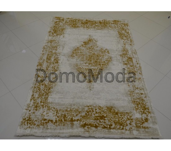 Акриловий килим Retro 8318T beige-gold - Висока якість за найкращою ціною в Україні