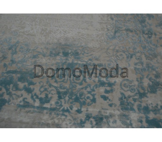 Акриловый ковер Retro 8318U beige-l.blue - высокое качество по лучшей цене в Украине изображение 2.