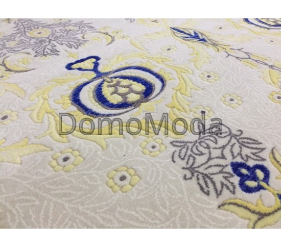 Акриловий килим Sahra 0002 Beige-Mavy - Висока якість за найкращою ціною в Україні зображення 3.