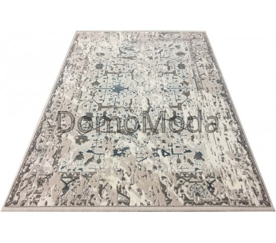 Акриловий килим Sahra 0167A White-Blue - Висока якість за найкращою ціною в Україні