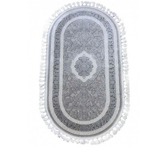 Акриловий килим Sanat Deluks 6990 Gri Купити в інтернет магазині ДомоМода фото 2 Акриловий килим Sanat Deluks 6990 Gri - Висока якість за найкращою ціною в Україні зображення 2.