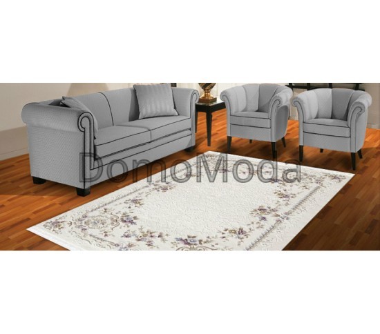 Акриловий килим Sanat Milat 8003-T049 - Висока якість за найкращою ціною в Україні зображення 2.