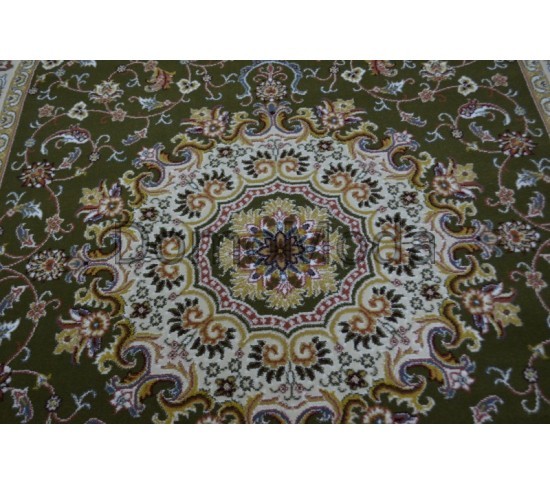 Акриловий килим SULTAN 20027C GREEN-GREEN - Висока якість за найкращою ціною в Україні зображення 4.