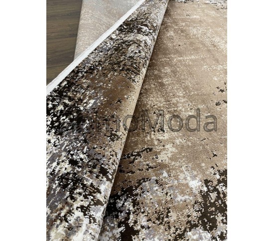 Акриловий килим VENEZIA A151F , BROWN - Висока якість за найкращою ціною в Україні зображення 5.