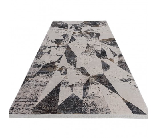 Акриловий килим VALENTINO V206B cream/d.grey - Висока якість за найкращою ціною в Україні