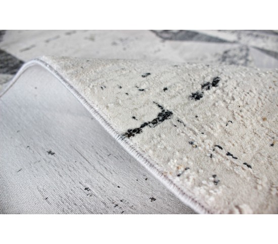 Акриловий килим VALENTINO V206B cream/d.grey - Висока якість за найкращою ціною в Україні зображення 4.