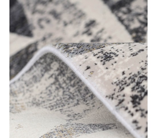 Акриловий килим VALENTINO V206B cream/d.grey - Висока якість за найкращою ціною в Україні зображення 3.