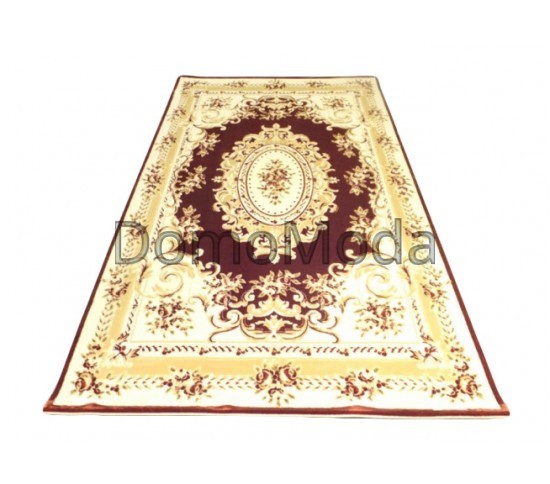 Акриловый ковер Vals 0907 bordo - высокое качество по лучшей цене в Украине