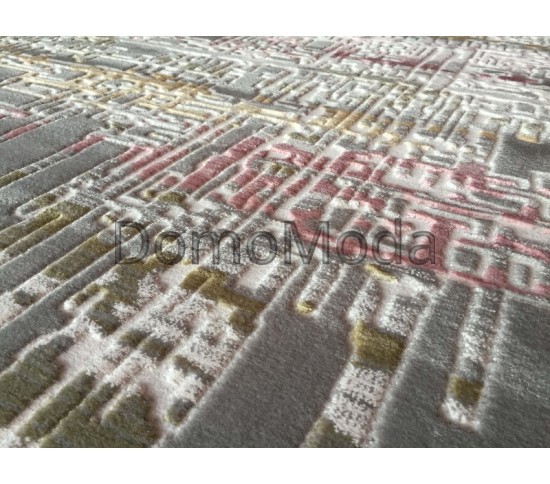 Акриловий килим Vals W5047 L.Grey-C.Ivory - Висока якість за найкращою ціною в Україні зображення 3.