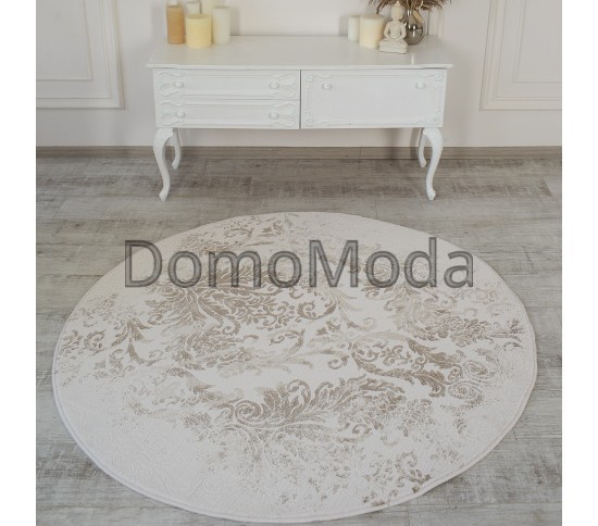 Акриловий килим Vals 0503A Ivory-D.Beige - Висока якість за найкращою ціною в Україні зображення 7.