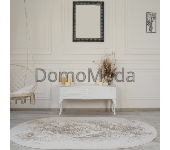 Акриловий килим Vals 0503A Ivory-D.Beige - Висока якість за найкращою ціною в Україні