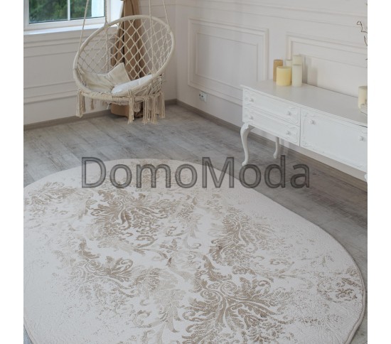 Акриловий килим Vals 0503A Ivory-D.Beige - Висока якість за найкращою ціною в Україні зображення 6.