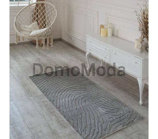 Акриловий килим Vals W2227 D.Grey-L.Grey - Висока якість за найкращою ціною в Україні зображення 5.