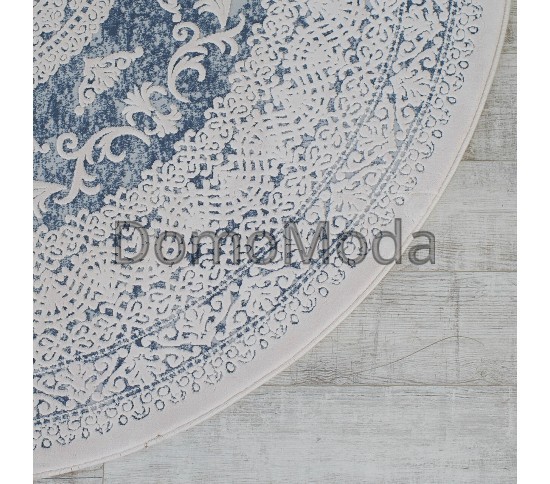 Акриловый ковер Vals W2328C Blue-Ivory - высокое качество по лучшей цене в Украине изображение 2.