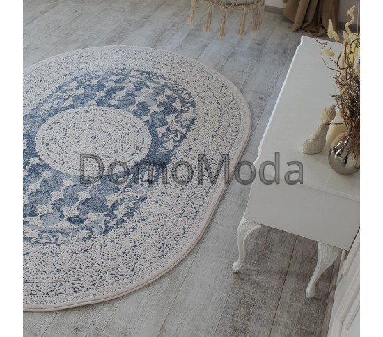 Акриловый ковер Vals W2328C Blue-Ivory - высокое качество по лучшей цене в Украине изображение 5.